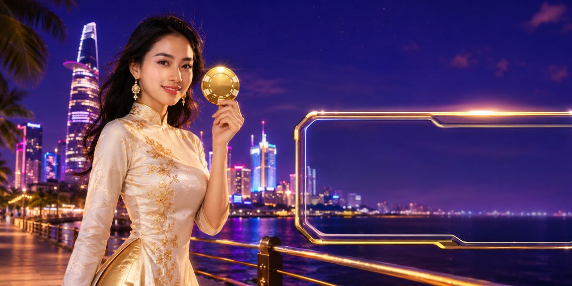 Người dùng tại Hồ Chí Minh trong trang phục áo dài trải nghiệm casino và cá cược trực tuyến trên điện thoại