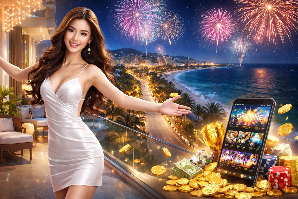 Cảnh lễ hội sôi động tại Phan Thiết kết hợp với không khí cá cược casino trực tuyến trên điện thoại